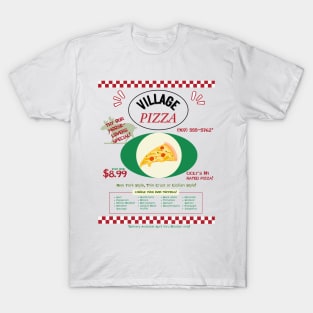 Cicely Village Pizza Flyer T-Shirt